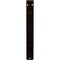 Ekena Millwork Versailles Wrought Iron Bracket, (Single center brace), Antiqued Brass 1 1/2"W x 7 1/2"D x 10"H BKTM01X07X10SVEABS - alternate 3
